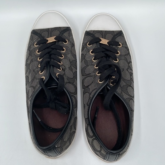 Coach Empire Low Top Logo Sneakers - Picture 6 of 6